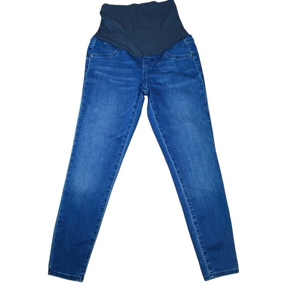 Sonoma Medium Wash Maternity Jeggings, Lightweight & Stretchy - Size 10 NWT - Picture 1 of 9
